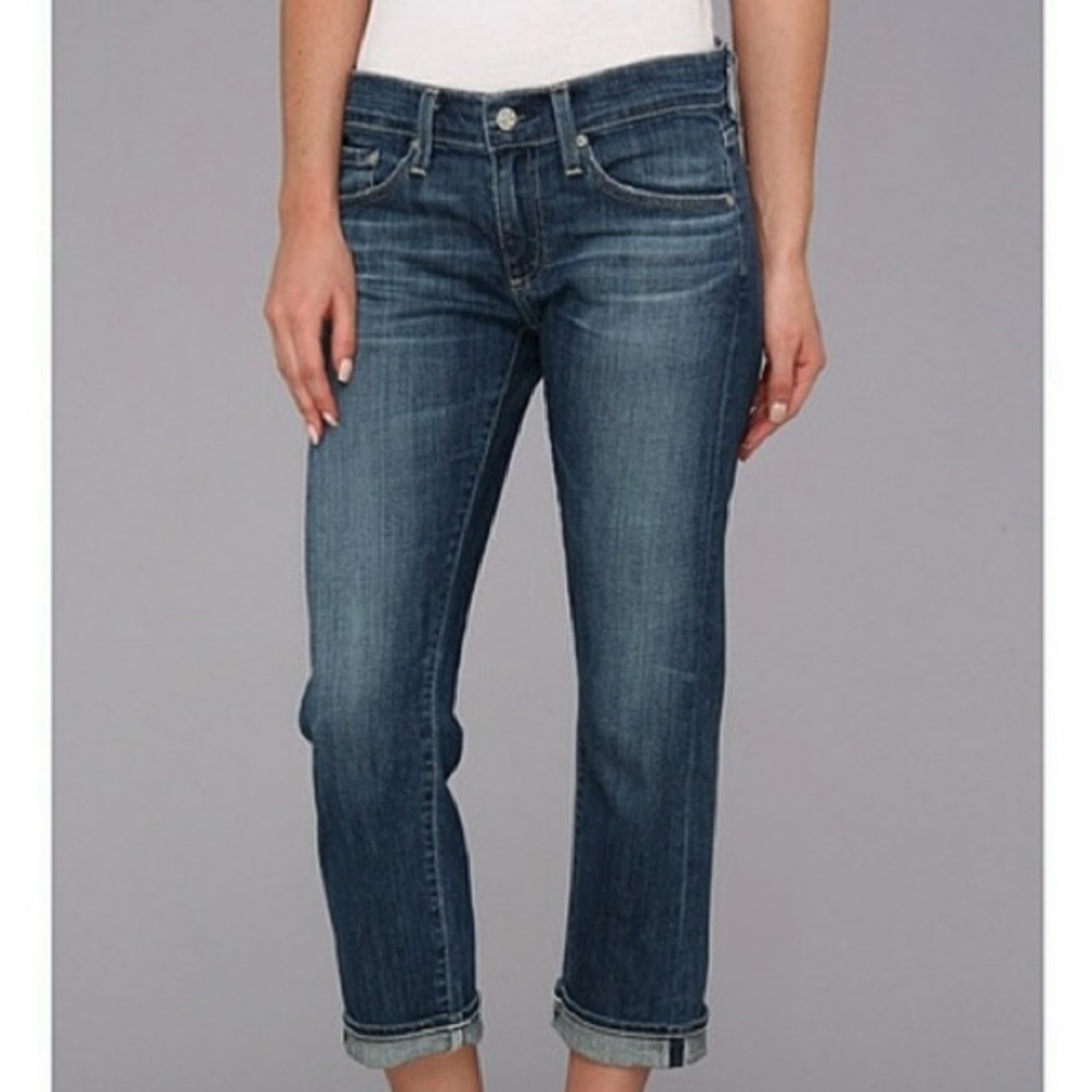 AG Adriano Goldschmied Tomboy Cropped Jeans